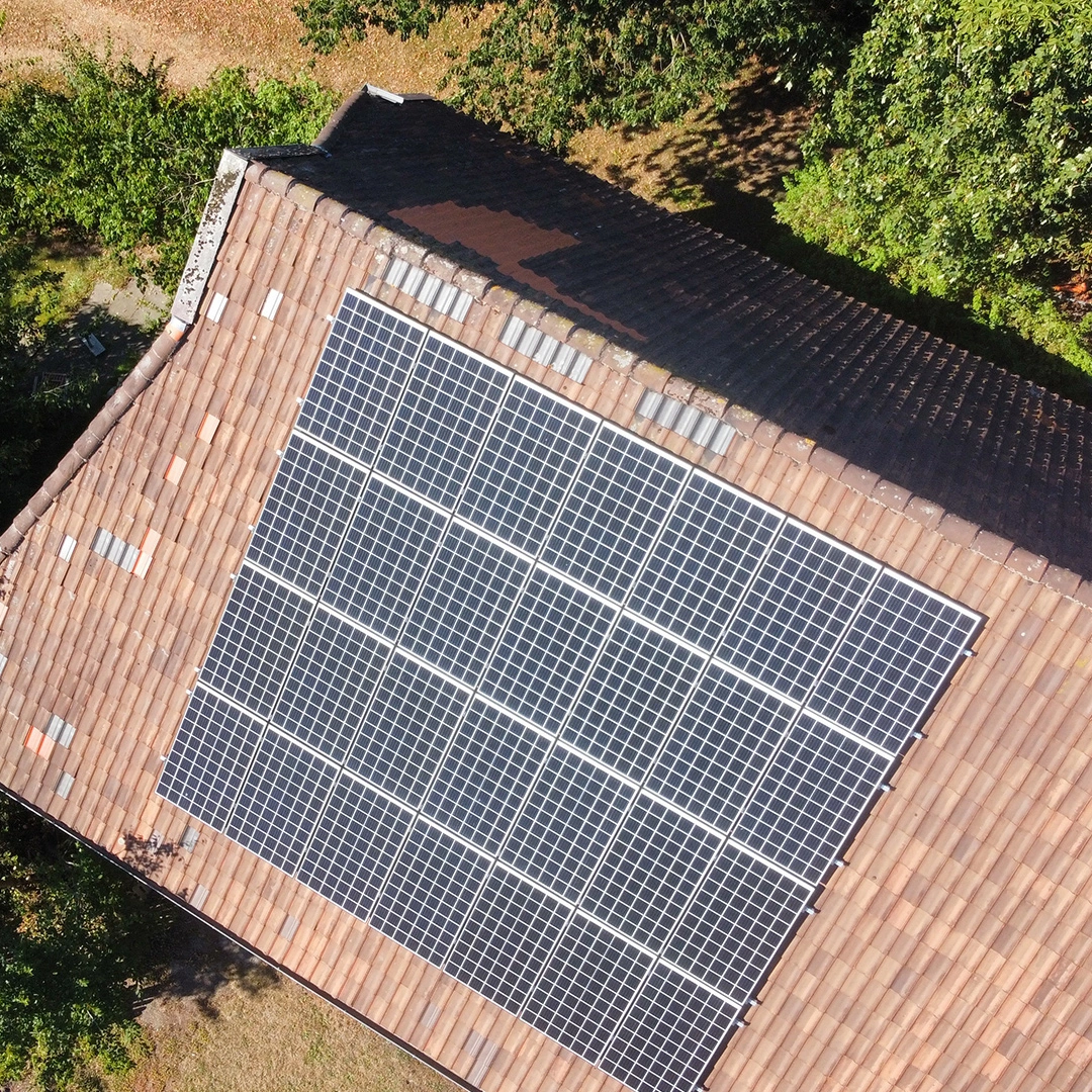 PV-Projekt 1 – Scheunendach